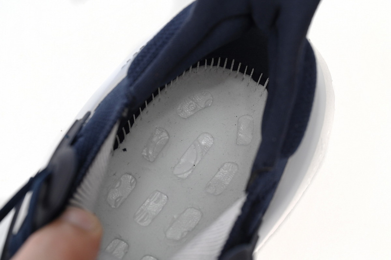 Adidas Ultra Boost 2023 LIGHT Black And White Blue and white bars