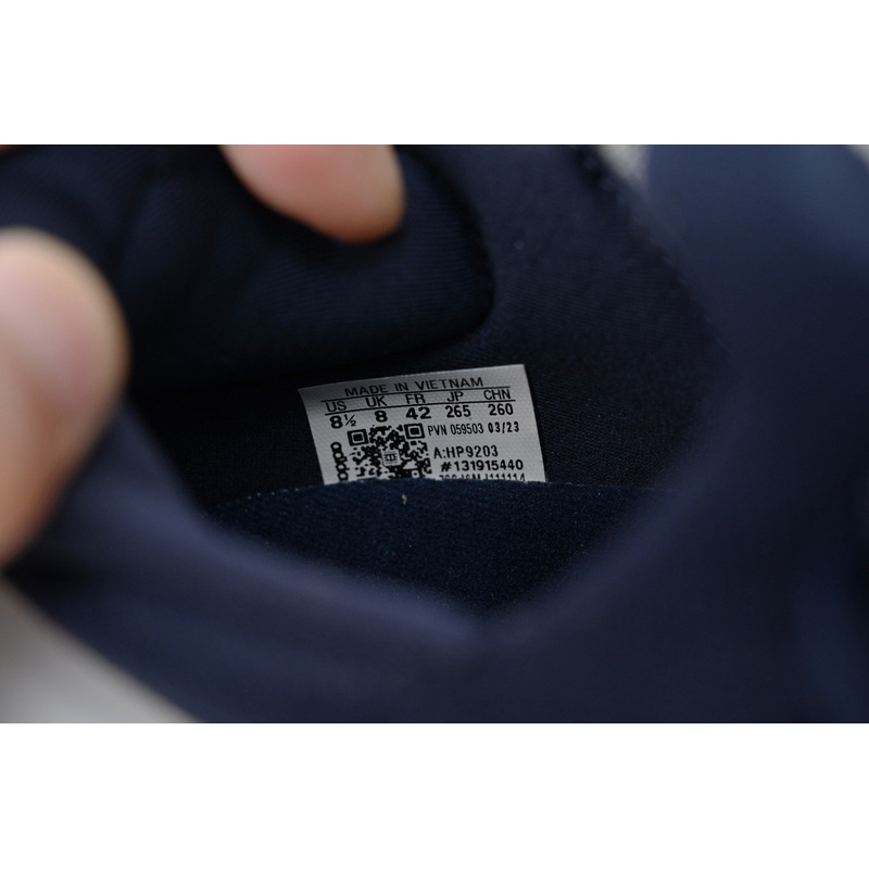 Adidas Ultra Boost 2023 LIGHT Black And White Blue and white bars