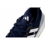 Adidas Ultra Boost 2023 LIGHT Black And White Blue and white bars