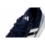 Adidas Ultra Boost 2023 LIGHT Black And White Blue and white bars