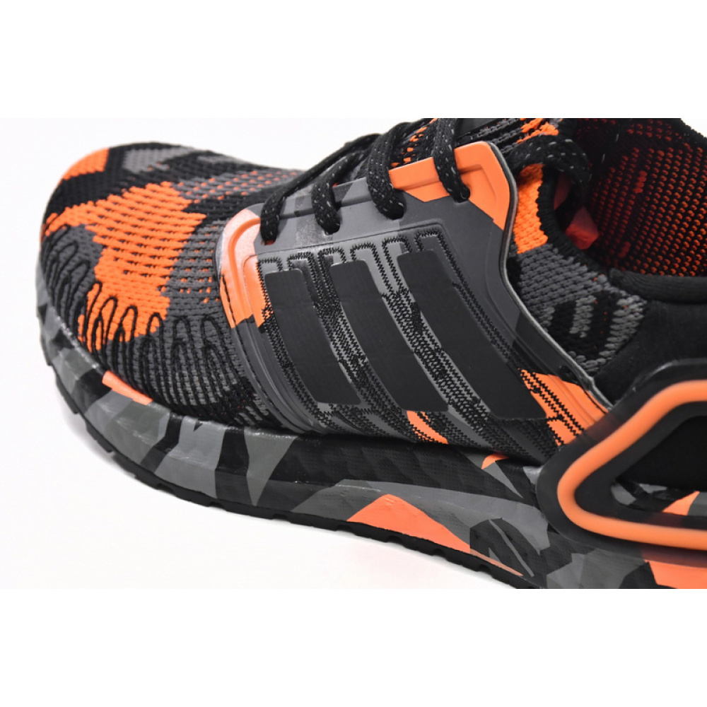 Adidas Ultra Boost 20 Black Signal Orange