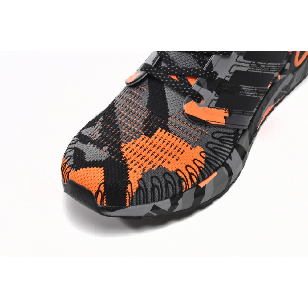 Adidas Ultra Boost 20 Black Signal Orange