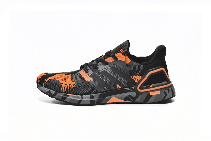 Adidas Ultra Boost 20 Black Signal Orange