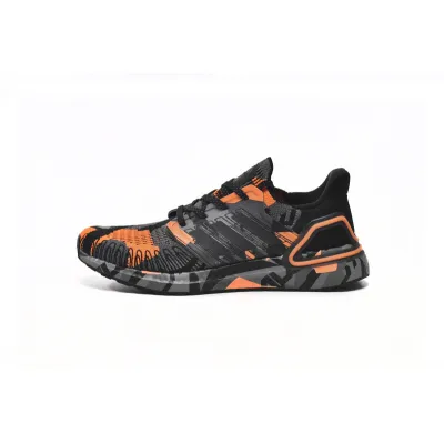 Adidas Ultra Boost 20 Black Signal Orange 01