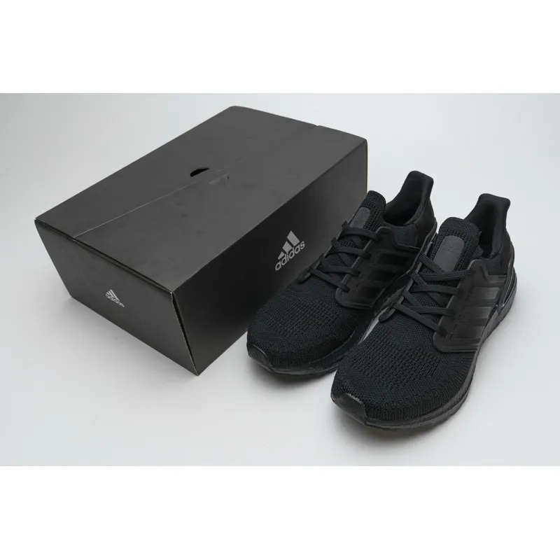 Adidas Ultra BOOST 20 CONSORTIUM Triple Black Real Boost