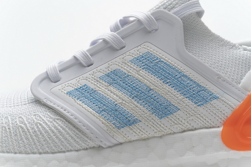 Adidas Ultra BOOST 20 Primeblue White Blue Orange