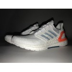 Adidas Ultra BOOST 20 Primeblue White Blue Orange