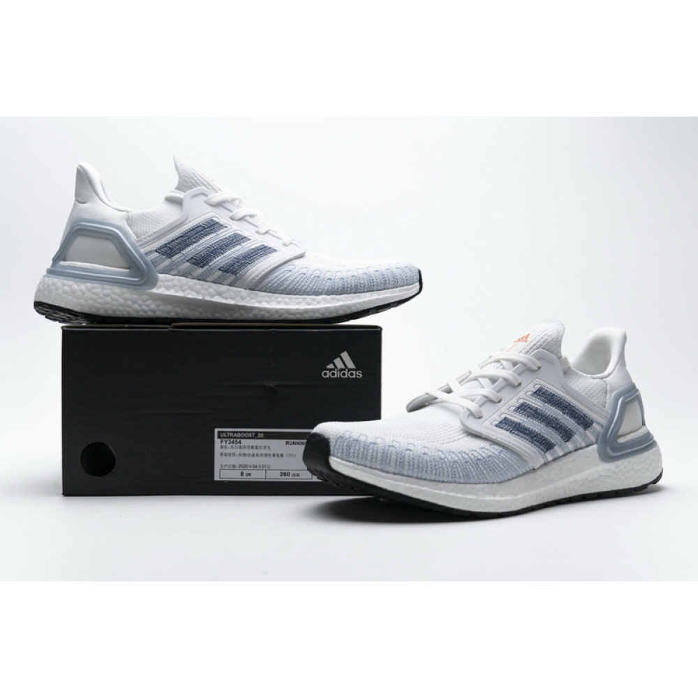 Adidas Ultra BOOST 20 White Light Blue