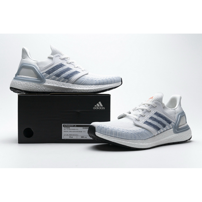 Adidas Ultra BOOST 20 White Light Blue