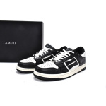 AMIRI Skel Top Low Black White
