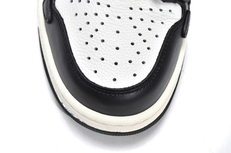 AMIRI Skel Top Low Black White