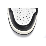 AMIRI Skel Top Low Black White