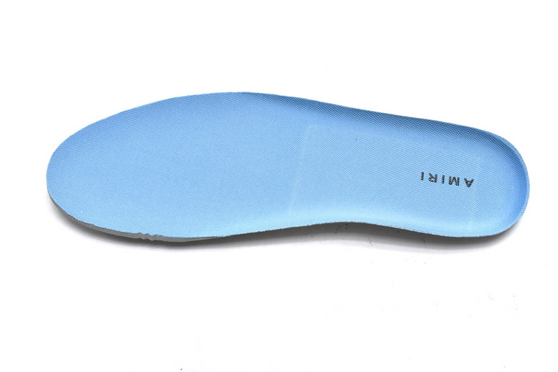 AMIRI Skel Top Low Whtie Blue