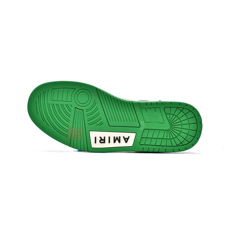 AMIRI Skel Top Low Whtie Green