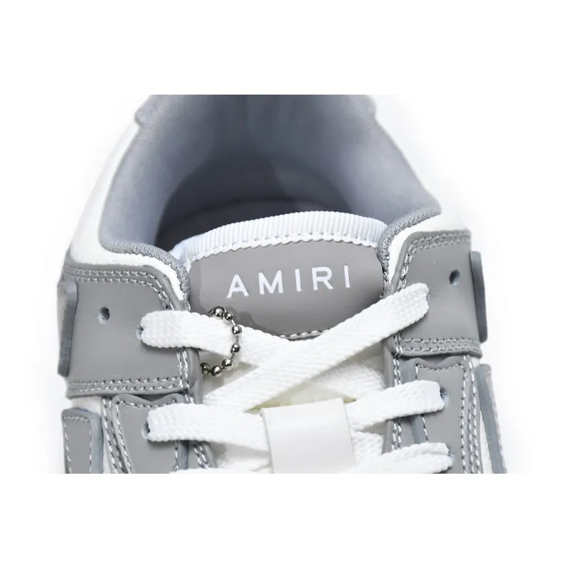 AMIRI Skel Top Low Whtie Grey