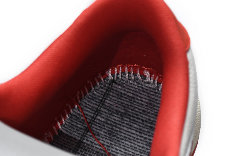 AMIRI Skel Top Low Whtie Red