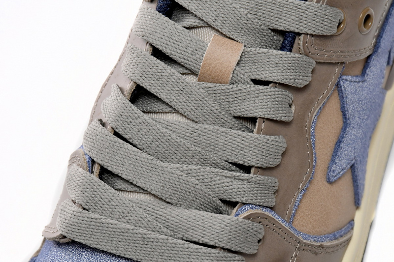 AP Bape Sk8 Sta Low Make old Khaki Blue