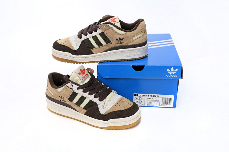 Atmos x adidas Forum Low Khaki Brown
