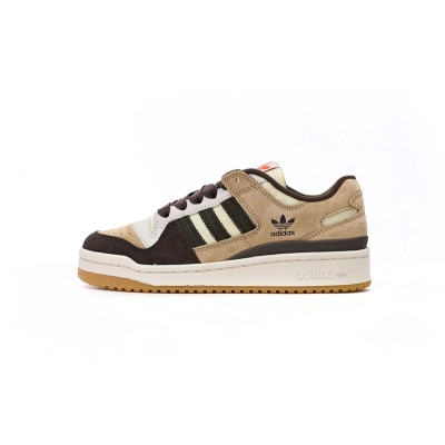 Atmos x adidas Forum Low Khaki Brown 01