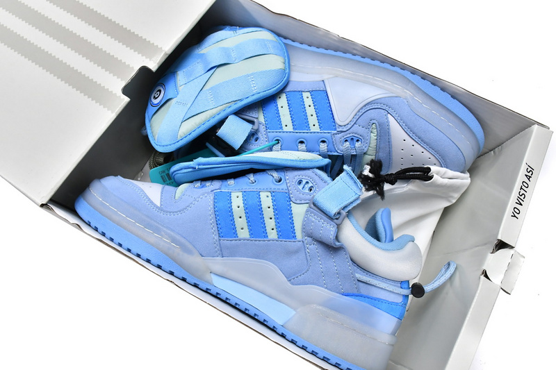 Bad Bunny x adidas originals Forum Low Blue Tint