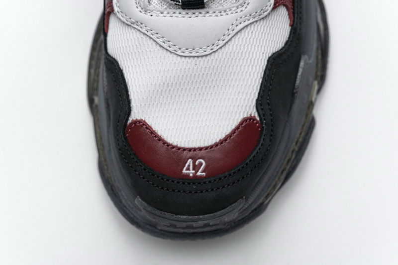 Balenciaga Triple S Black Brown Red