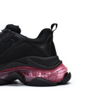Balenciaga Triple S Black Claret Red