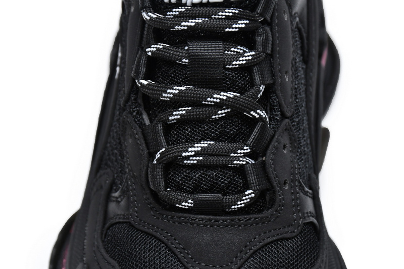 Balenciaga Triple S Black Claret Red