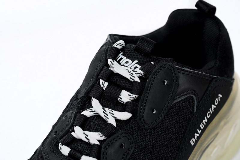 Balenciaga Triple S Black Crystal