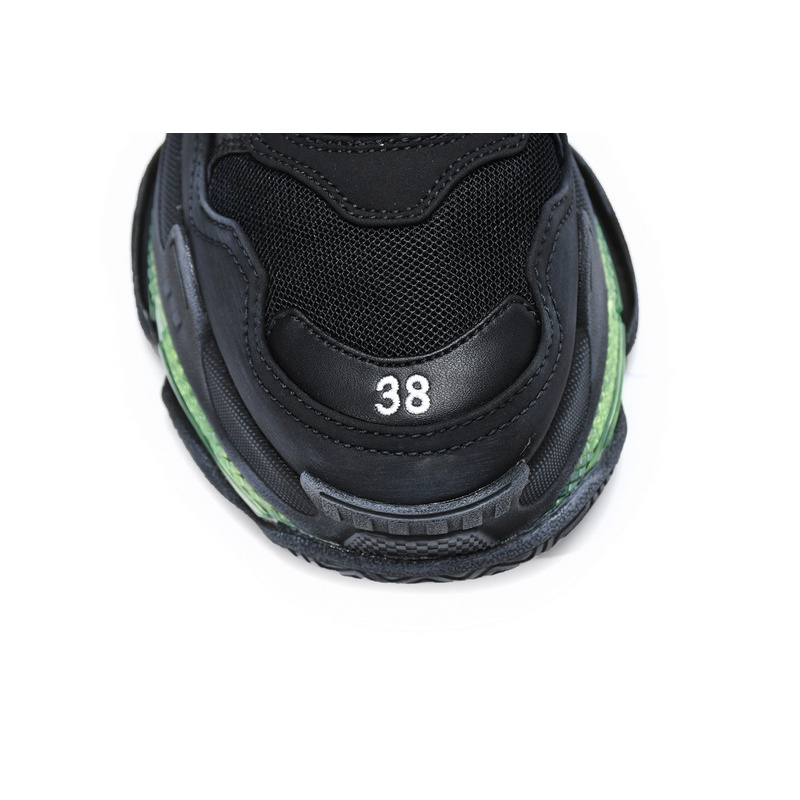 Balenciaga Triple S Black Green
