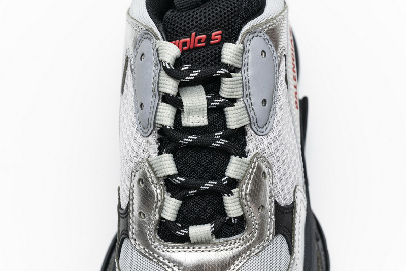 Balenciaga Triple S Black Silver