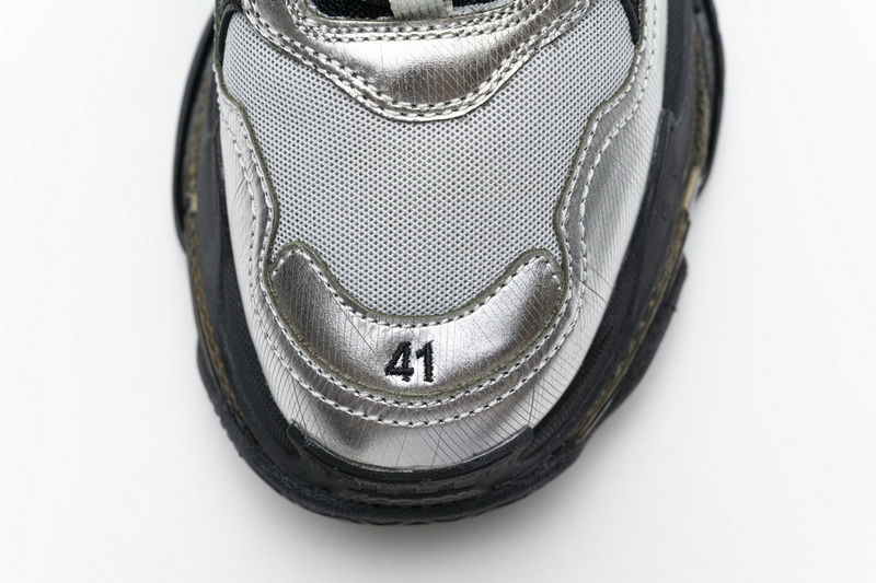 Balenciaga Triple S Black Silver