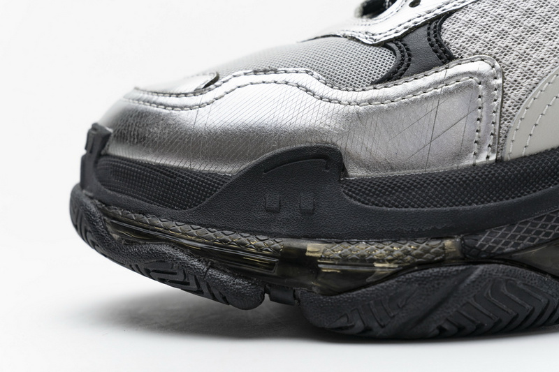 Balenciaga Triple S Black Silver
