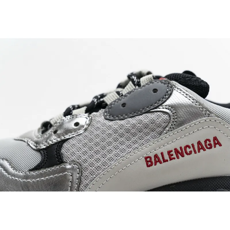 Balenciaga Triple S Black Silver