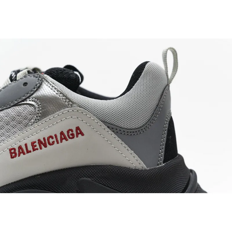 Balenciaga Triple S Black Silver