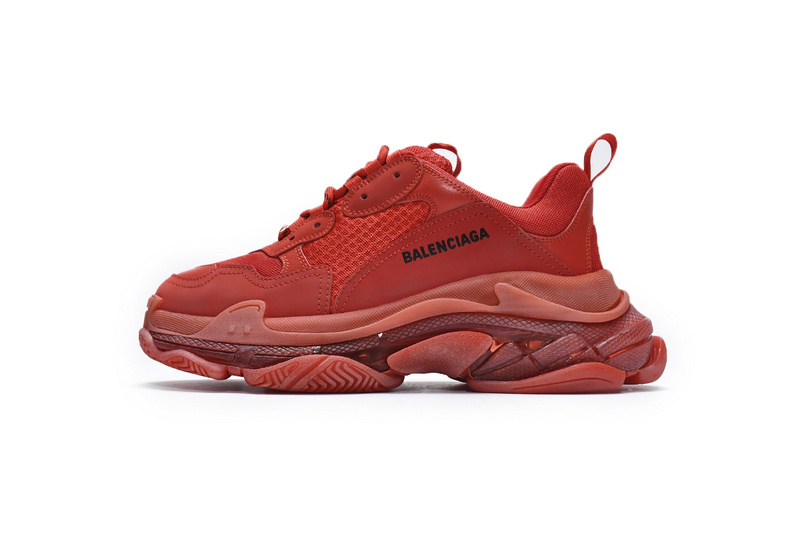 Balenciaga Triple S Dark Red