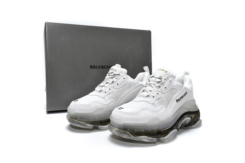 Balenciaga Triple S White Carbon Ash