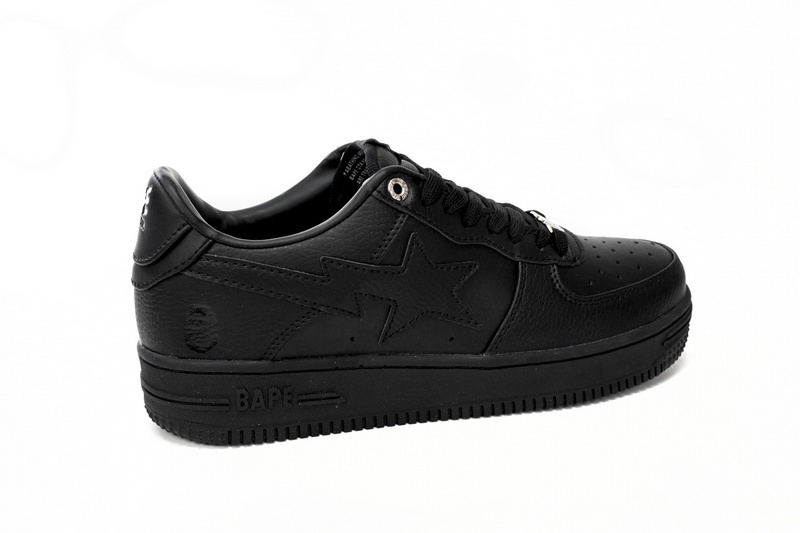 BP A Bathing Ape Bape Sta Low Black