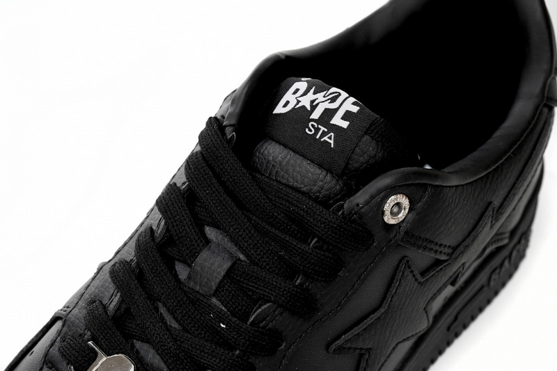 BP A Bathing Ape Bape Sta Low Black