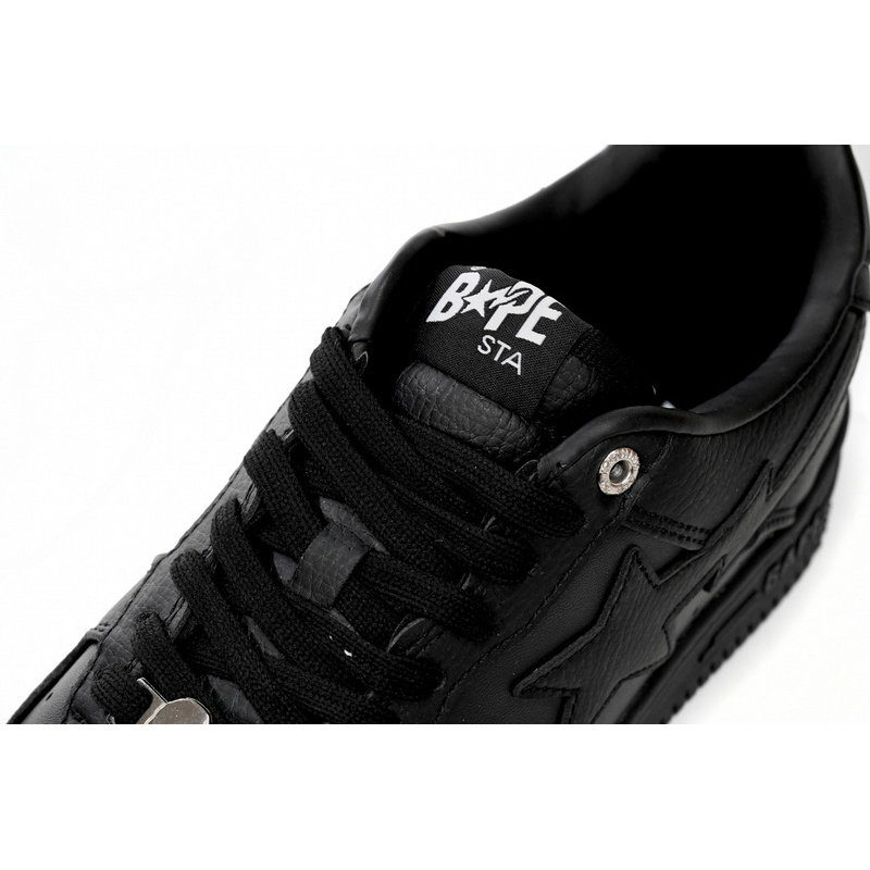 BP A Bathing Ape Bape Sta Low Black