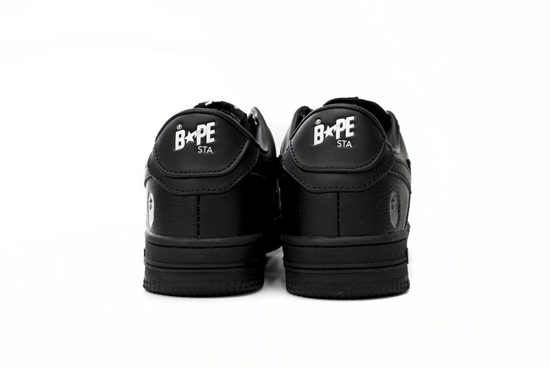 BP A Bathing Ape Bape Sta Low Black