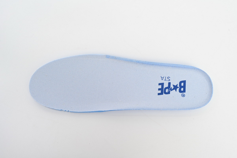 BP A Bathing Ape Bape Sta Low Black Blue Color Spray Painting