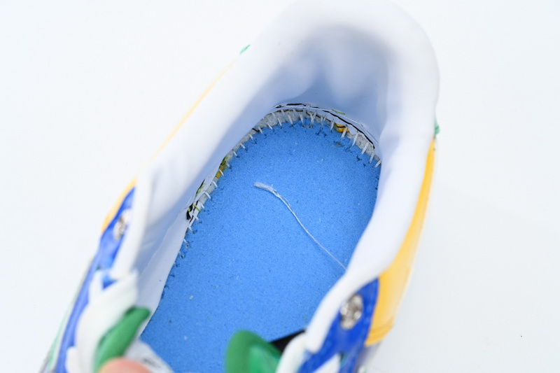 BP A Bathing Ape Bape Sta Low Black Yellow Green Orchid