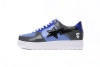 BP A Bathing Ape Bape Sta Low Lnk Blue Mirror Surface