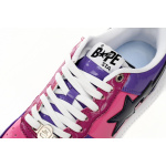 BP A Bathing Ape Bape Sta Low Purple Mirror Surface