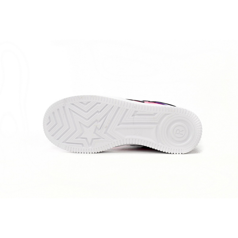 BP A Bathing Ape Bape Sta Low Purple Mirror Surface