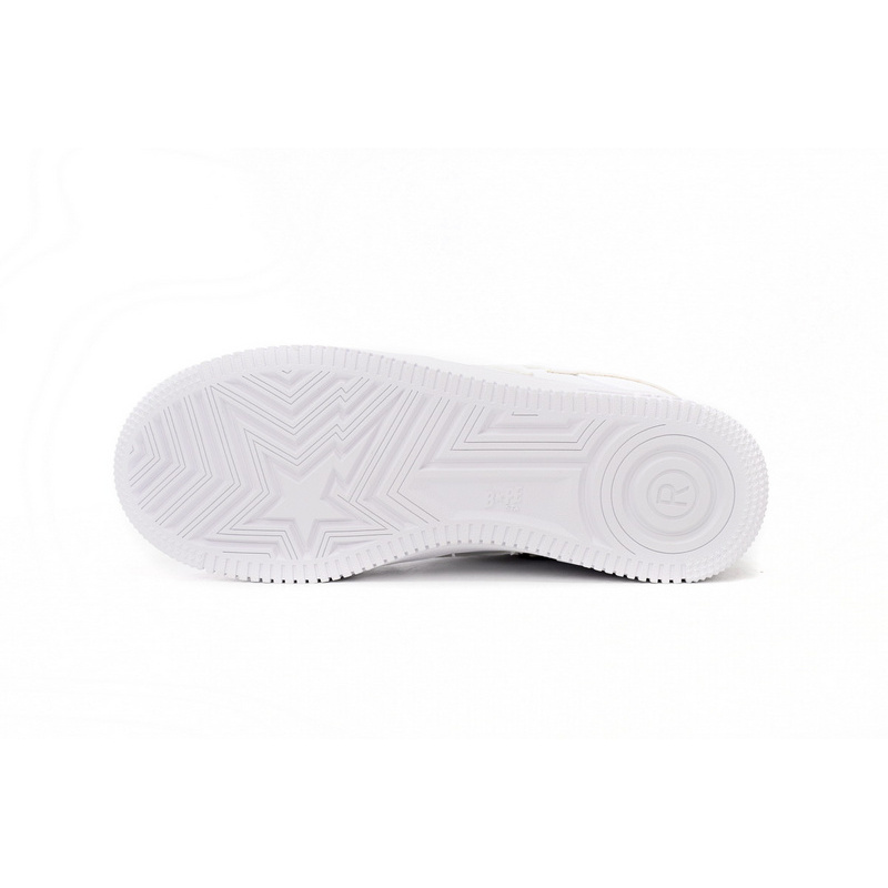 BP A Bathing Ape Bape Sta Low White