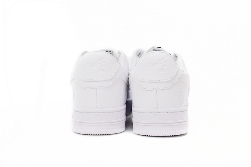 BP A Bathing Ape Bape Sta Low White