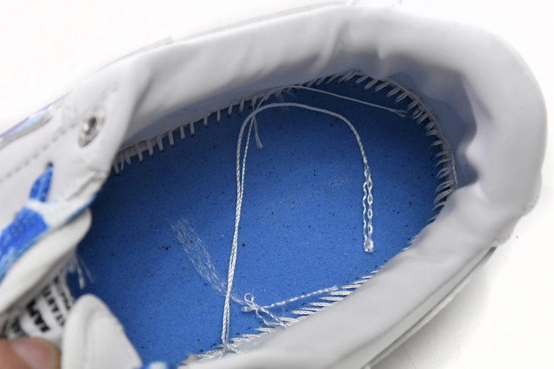 BP A Bathing Ape Bape Sta Low White Blue Camouflage