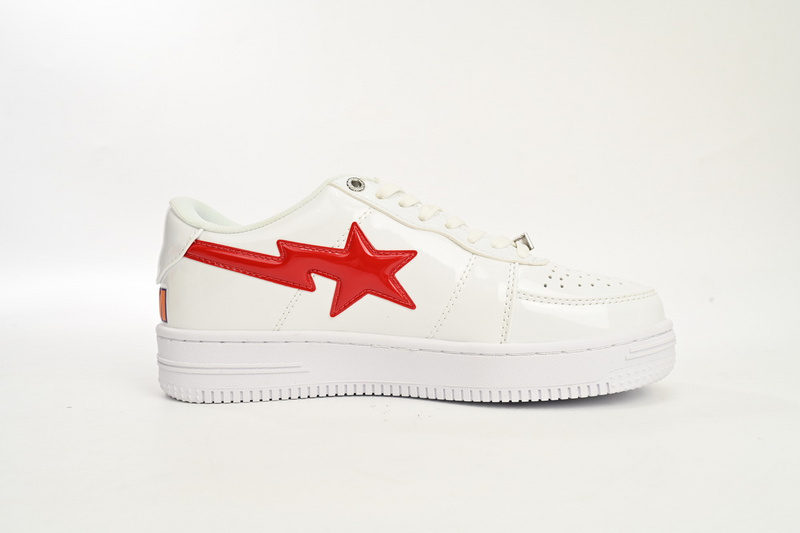 BP A Bathing Ape Bape Sta Low White Shark
