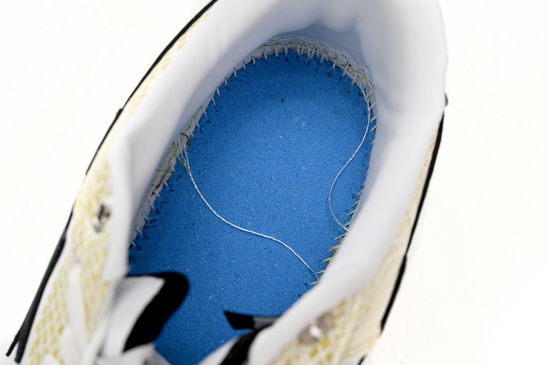 BP Bathing Ape Bape Sta Low White Snake Skin Pattern